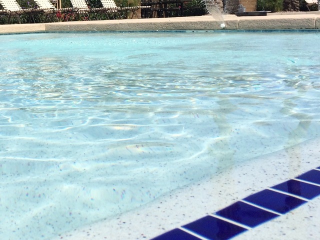 Pool water